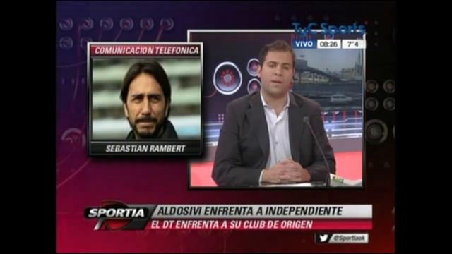 Sportia 16-08-2013 / Nota a Sebastián Rambert / (Juan Pablo Marròn) смотреть онлайн