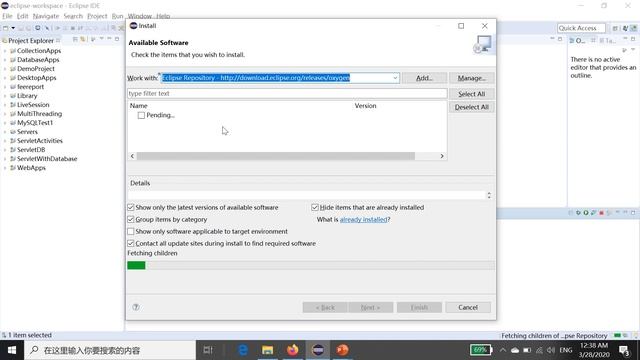 Video #4 How to fix the problem if Dynamic Web Project is Missing in Eclipse смотреть онлайн