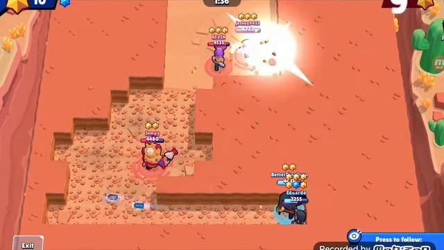 Brawl Stars | Killing El primo and Daryl with mortis, double supers смотреть онлайн