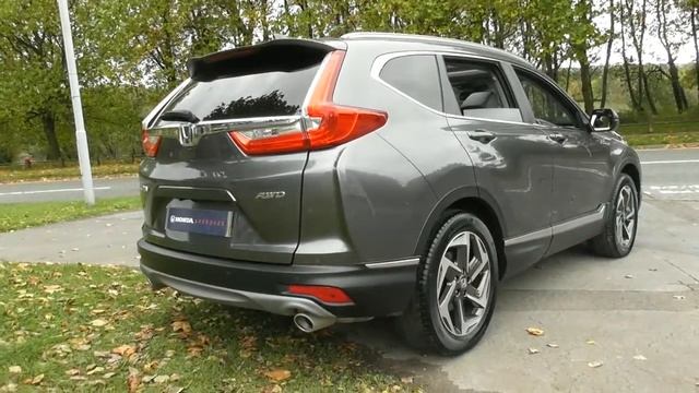 Honda CR-V 1.5 EX CVT finished in Modern Steel Metallic ,video walkaround ! смотреть онлайн