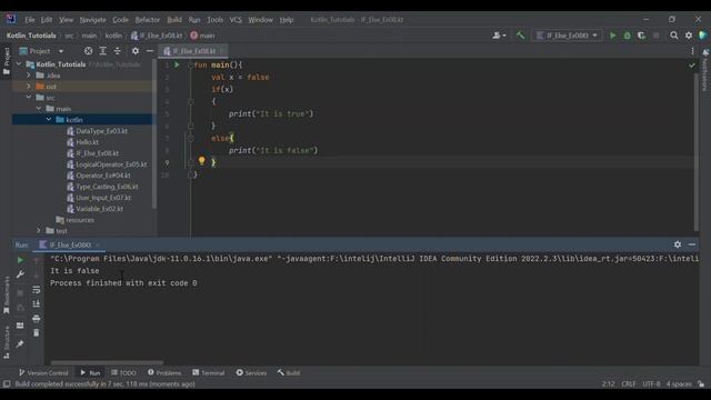 Kotlin Tutorial 09 || Conditional Statement in Kotlin || If- else in programming смотреть онлайн