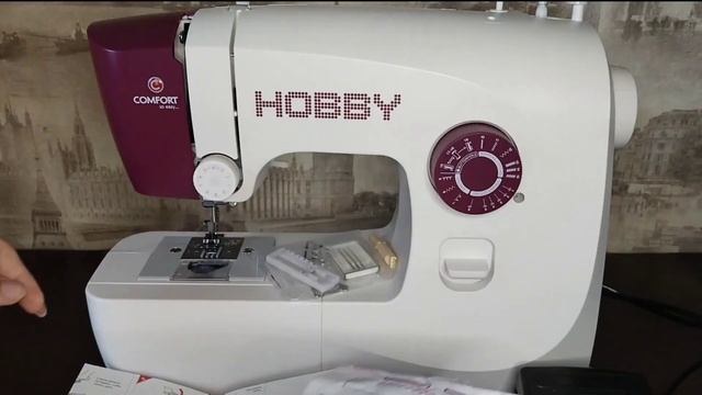 Распаковка — Швейная машина Comfort 120 смотреть онлайн