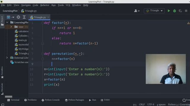 Learn Python | Permutation and Combination | смотреть онлайн