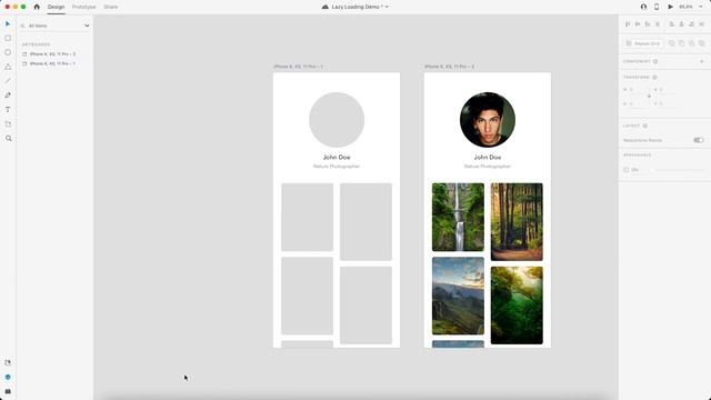 Easy Lazy Loading Animation in Adobe Xd using Lottie Files смотреть онлайн