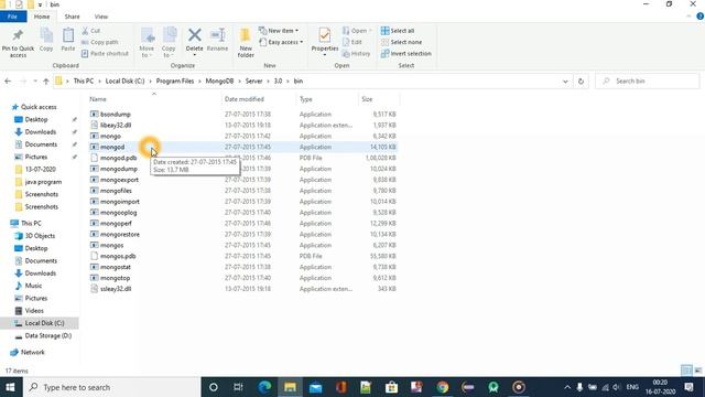How to Install MongoDB database in windows 10. смотреть онлайн