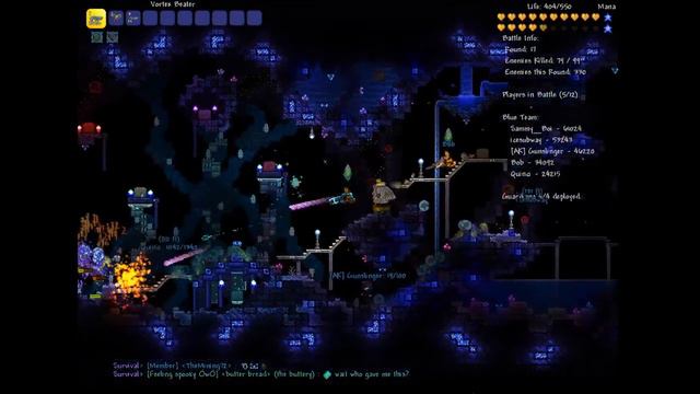 Terraria Dark-Gaming: Got to Wave 20 On Cosmic Collapse смотреть онлайн