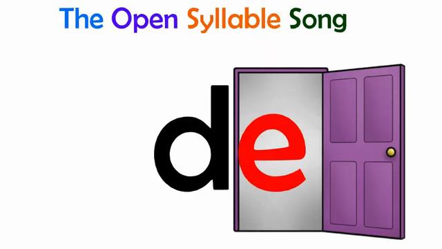 The Open Syllable Song смотреть онлайн