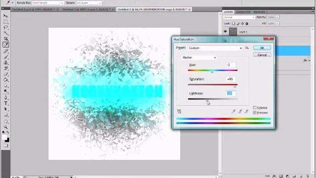 KoryKnoxton - Speed art #1 Font Effects in Photoshop смотреть онлайн