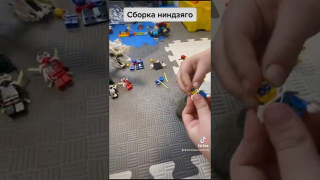 Сборка Ниндзяго, мастер кружитсу, Даня. Лего, топ ниндзя смотреть онлайн