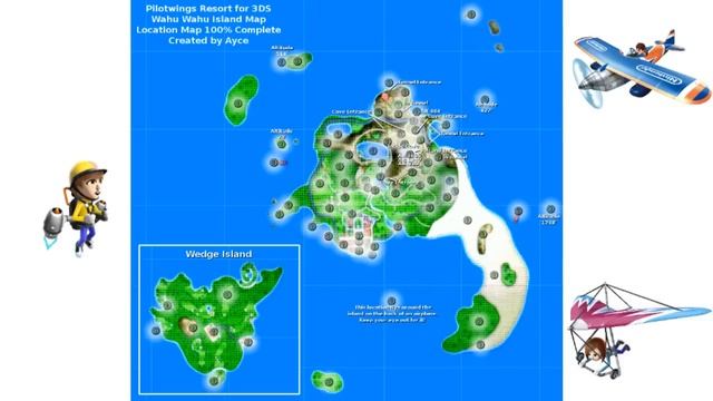 Pilotwings Resort Free Flight Mode (Locations) смотреть онлайн