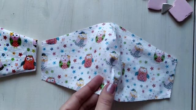 Как сшить детскую и взрослую защитную маску смотреть онлайн