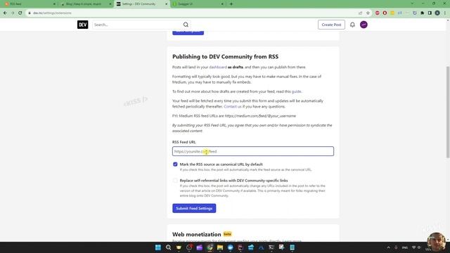 Blog Automation with RSS Feed in Minimal API C# .NET 8 смотреть онлайн