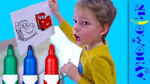 3 Маркера Челлендж Богдан раскрасил все! 3 MARKER CHALLENGE