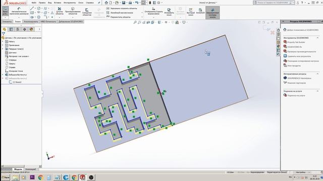 Зеркальное отражение. Урок по SOLIDWORKS №8 смотреть онлайн