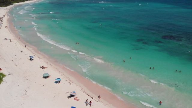 Riviera Maya - Mexico: Xpu Ha Best beach 4K смотреть онлайн