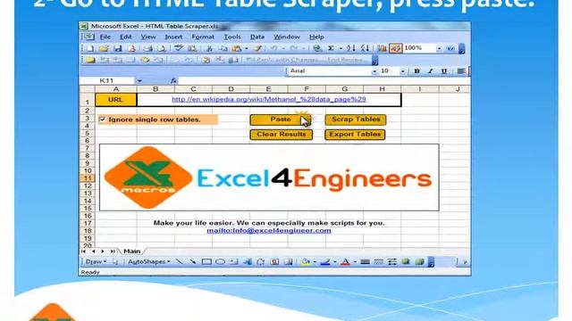HTML Table Scraper- Save We Page Table as Excel смотреть онлайн
