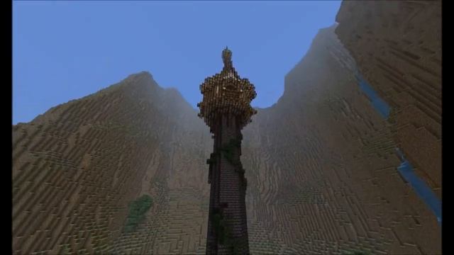 Minecraft видеообзор башни.[Средневековье] смотреть онлайн