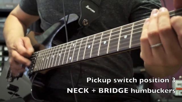 DIMARZIO PAF7 Seven String Humbucker Ibanez Prestige RG752 смотреть онлайн