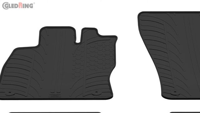 Rubber mats Gledring for Skoda Superb | Withcar смотреть онлайн