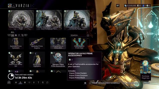 Warframe prime resurgence ash and vauban dec 20 смотреть онлайн