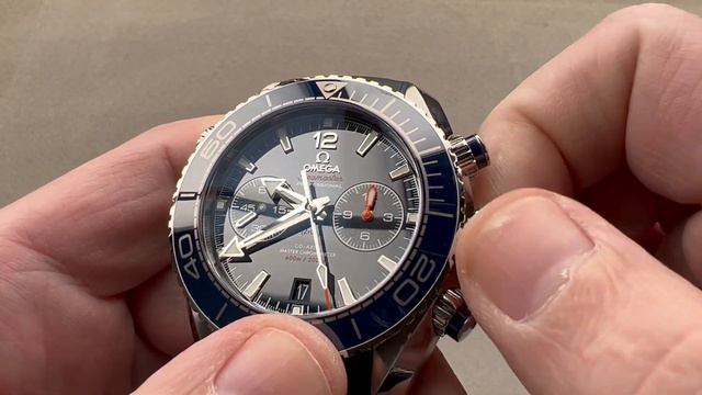 Omega Seamaster Planet Ocean Chronograph 215.33.46.51.03.001 Omega Watch Review смотреть онлайн