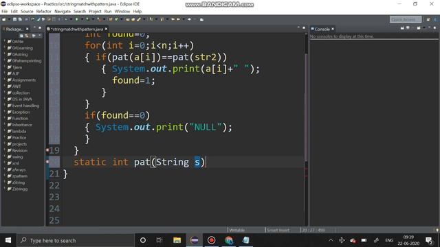 String that matches with specific pattern in a dictionary | Solved using JAVA | doubts do comment смотреть онлайн