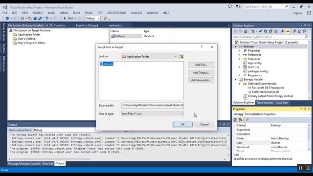 How to Create Setup MSI EXE File in Visual Studio 2019, 2022 смотреть онлайн