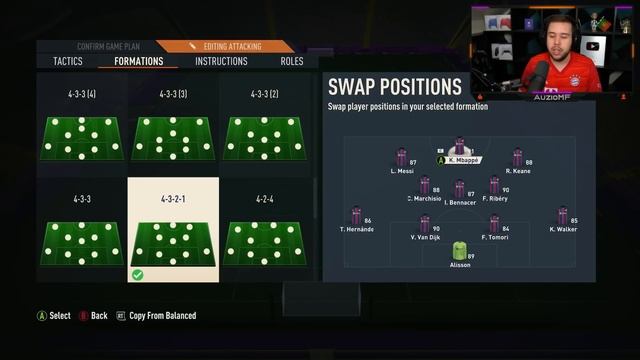 THE BEST 4-3-2-1 CUSTOM TACTICS IN FIFA 23! ? FIFA 23 Ultimate Team смотреть онлайн