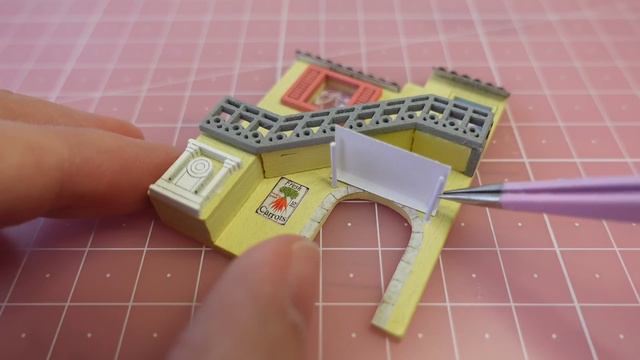 Lucky Market Box Theatre | DIY Miniature Dollhouse Crafts | Relaxing Satisfying Video