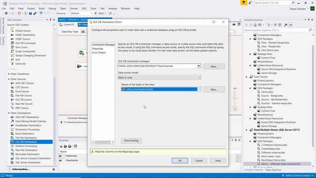 Read multiple sheets from Excel with different schema - SSIS tutorials for Beginners by COZYROC смотреть онлайн