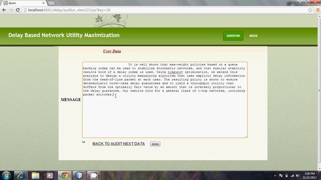 JAVA 2013 Delay Based Network Utility Maximization смотреть онлайн