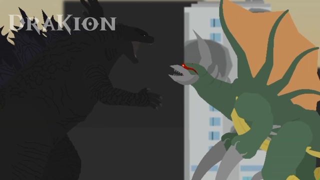 Godzilla Vs Gigan - (part 1) | Stick Nodes Animation смотреть онлайн