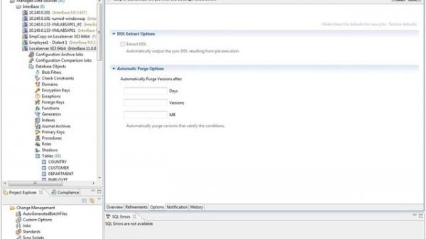 Применение DB Change Manager  для версионной миграции в базах данных