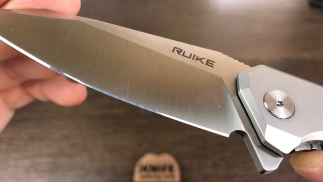 Нож P135-SF Sandvik 14C28N 420 от Ruike смотреть онлайн