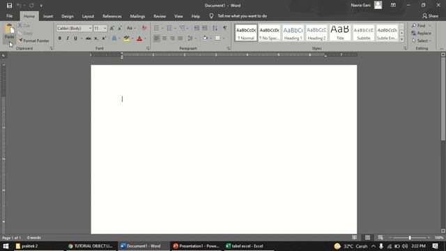TUTORIAL OBJECT LINKING DAN EMBEDDING DI MICROSOFT WORD 2 смотреть онлайн