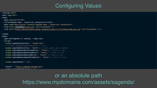 JavaScript Integration - Scheduling Calendar and Agenda - Sagenda смотреть онлайн