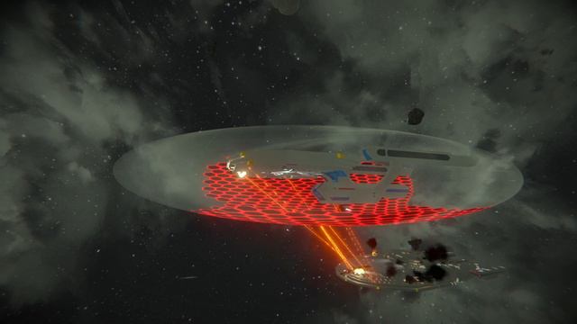 Space Engineers Titan-A VS USS Voyager смотреть онлайн
