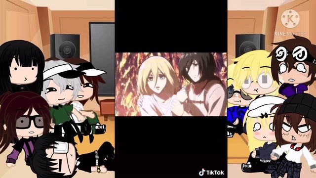 Aot School Au React to Original ||Gcrv||Part 1/2 смотреть онлайн