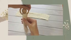 Мастер – класс «Панно в стиле Бохо - Ангел». Стильный декор в технике «Макраме»