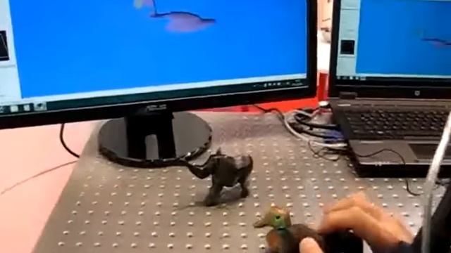 Kreon Skiron laser scanner for Microscribe arm смотреть онлайн