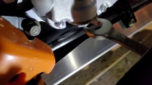 Снегоход Wels 200 rs, замена масла в моторе