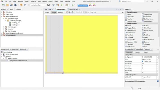 #02 Loading Screen for Hotel Management System Project in Java Netbeans Designing with ? Source cod смотреть онлайн