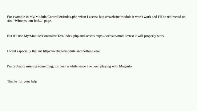 Can't access Index.php in Controller смотреть онлайн