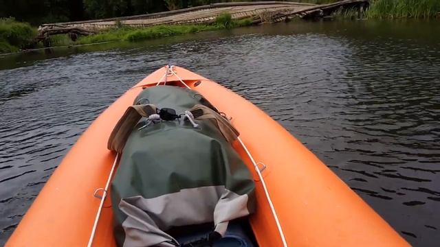 Сплав по р.Воронеж на байдарке Ермак 450 (тюнинг) смотреть онлайн