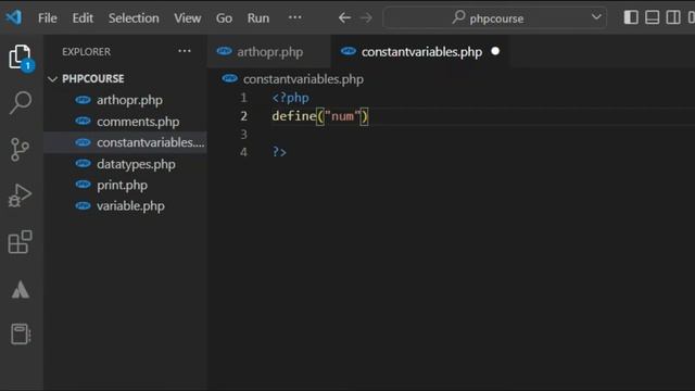 PHP Constant Variables | PHP Course | Video#9 | Constant Variables In PHP | Grow Your Skills смотреть онлайн
