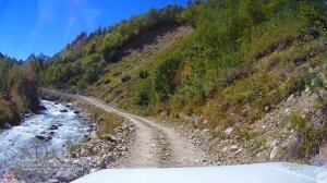 На Кавказ2  Дорога в ущелье Махар Часть 4