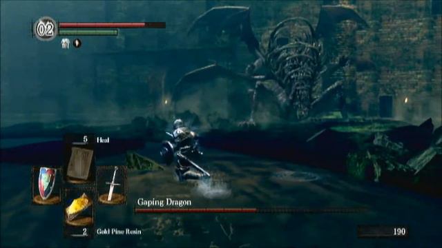 Dark Souls - How To Beat The Gaping Dragon смотреть онлайн