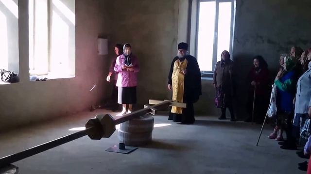 Освящение креста и его установка смотреть онлайн