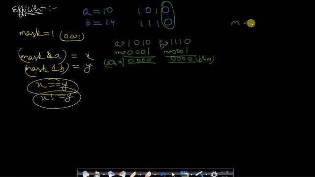 Find rightmost different bit between 2 numbers смотреть онлайн