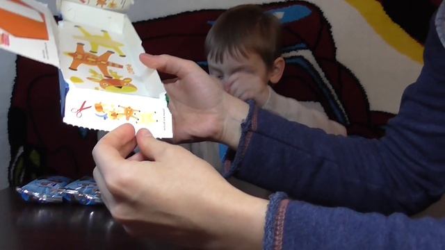 Открываем Барни и делаем поделку с оленем! Видео для детей! Danay Boy! смотреть онлайн